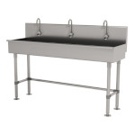 Advance Tabco 19-FM-60EFADA - Multiwash Hand Sink, with (3) electronic faucets, 60