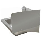 Advance Tabco 7-PS-13E - Bolted Side Splash, 12