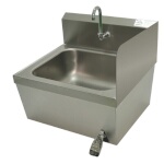 Advance Tabco 7-PS-16F - Welded Side Splash, 7-3/4