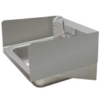 Advance Tabco 7-PS-17E - Welded Side Splash, 7-3/4