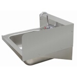 Advance Tabco 7-PS-27C - Bolted Side Splash, 7-3/4