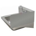 Advance Tabco 7-PS-27E - Bolted Side Splash, 7-3/4