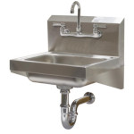 Advance Tabco 7-PS-57 - Hand Sink, wall mounted, 17.25