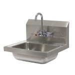 Advance Tabco 7-PS-60 - Hand Sink, wall mounted, 14