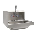 Advance Tabco 7-PS-66L - Hand Sink, wall mounted, 14