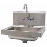 Advance Tabco 7-PS-68-X - Hand Sink, wall mounted, 17.25