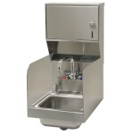 Advance Tabco 7-PS-73 - Hand Sink, wall model, left & right splashes, 9