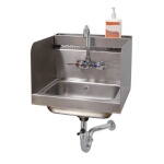 Advance Tabco 7-PS-76 - Hand Sink, wall mounted, 14