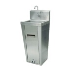 Advance Tabco 7-PS-90 - Hand Sink, pedestal mounted base, 14