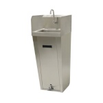 Advance Tabco 7-PS-96 - Hand Sink, pedestal base, 14