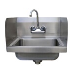 Advance Tabco 7-PS-EC-SP-X - Wall Hand Sink with facuet & 8