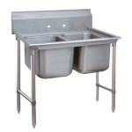 Advance Tabco 9-22-40 - Two Compartment Sink, overall 28