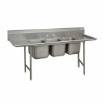 Advance Tabco 9-23-60-24RL - Three Compartment Sink, 117