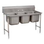 Advance Tabco 9-23-60 - Three Compartment Sink, overall 28
