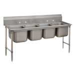 Advance Tabco 9-24-80 - Four Compartment Sink, overall 28