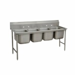 Advance Tabco 93-44-96 - Four Compartment Sink, overall 32