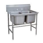 Advance Tabco 94-42-48 - Two Compartment Sink, overall 32