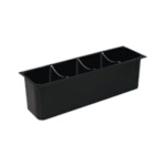 Advance Tabco A-18 - Bottle rack insert, plastic, holds (4) bottles (fits old st