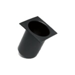 Advance Tabco A-19 - Bottle rack insert, plastic, holds (1) bottle, 5.25