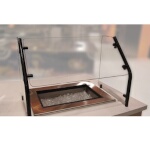 Advance Tabco AFS-60 - Food shield, self-serve style, 45° degree angled front, 60
