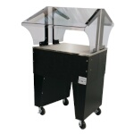 Advance Tabco B2-STU-B - Portable Solid Top Buffet Table, 31-13/16