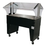 Advance Tabco B3-STU-B - Portable Solid Top Buffet Table, 47-1/8