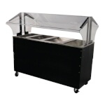 Advance Tabco B4-CPU-B-SB - Ice Cooled Buffet Table, 62-7/16