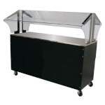 Advance Tabco B4-STU-B-SB - Portable Solid Top Buffet Table, 62-7/16