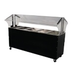 Advance Tabco B5-CPU-B-SB - Ice Cooled Buffet Table, 77-3/4