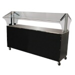 Advance Tabco B5-STU-B-SB - Portable Solid Top Buffet Table, 77-3/4