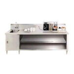 Advance Tabco BEV-30-108L - Beverage Table, 108
