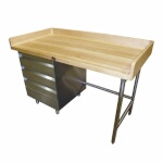 Advance Tabco BGT-364L - Bakers Top Work Table, 48 x 36