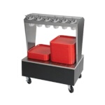 Advance Tabco BSWS-B - Silverware Stand, accommodates (12) silverware cylinders,