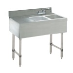 Advance Tabco CRB-32R - (2) Compartment Sink Unit, 36