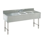 Advance Tabco CRB-83C - (3) Compartment Sink Unit, 96
