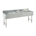 Advance Tabco CRB-84C - (4) Compartment Sink Unit, 96