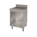 Advance Tabco CRD-4B - Underbar Drainboard, open cabinet base, 48
