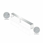 Advance Tabco CU-18-144 - Overshelf, single, 144