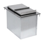 Advance Tabco D-12-IBL-X - Ice Bin, drop-in, 23-lb capacity, 12