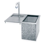 Advance Tabco D-24-WSIBL-X - Ice & Water Unit, drop-in, 21