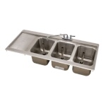 Advance Tabco DBS-43R - Drop-In Bar Sink, 48-5/16