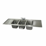 Advance Tabco DBS-63C - Drop-In Bar Sink, 72-5/16