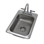Advance Tabco DI-1-5-X - Drop-In Bar Hand Sink, 10