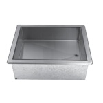 Advance Tabco DICP-6 - Cold Food Well Unit, drop-in, ice cooled, 95-3/8