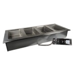 Advance Tabco DISW-1-120 - Hot Food Well, drop-in, electric, 16-1/2”W, wet or dry operation