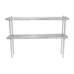 Advance Tabco DS-12-96R - Overshelf, table mounted, double, 96