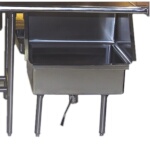 Advance Tabco DTA-82 - Dump Sink, mounted under dish table, 15