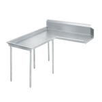 Advance Tabco DTC-G70-120L - Island-Clean Dishtable, L-shaped, left of dish machine, 119