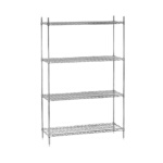 Advance Tabco ECP-86-X - Wire Shelving Post, 86