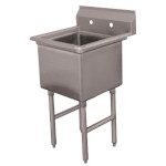 Advance Tabco FC-1-3024 - Fabricated Sink, 1-compartment, 35